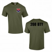 103 Regiment RA - 208 Bty Cotton Teeshirt